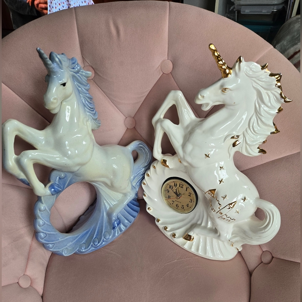 Elegant Unicorn Statues